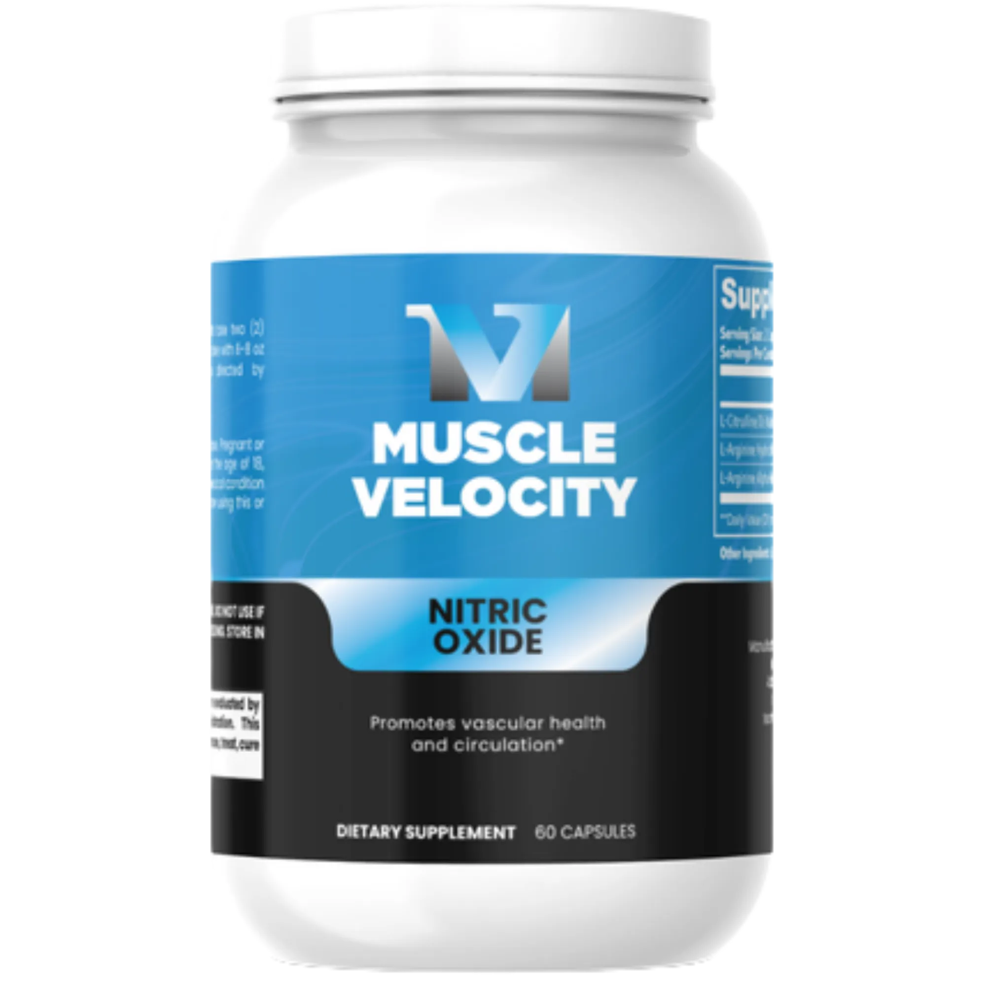 Muscle Velocity Nitric Oxide 1 bottle package — 30 day supply